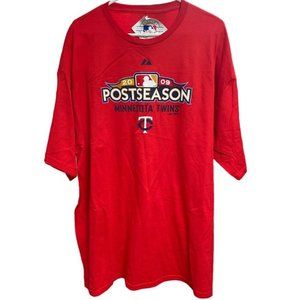 2009 2009 Minnesota Twins Post Season Tee Shirt